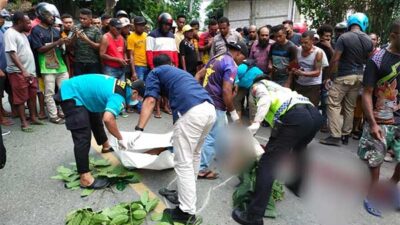 Laka Maut di Kota JRP Pemotor Tewas TKP