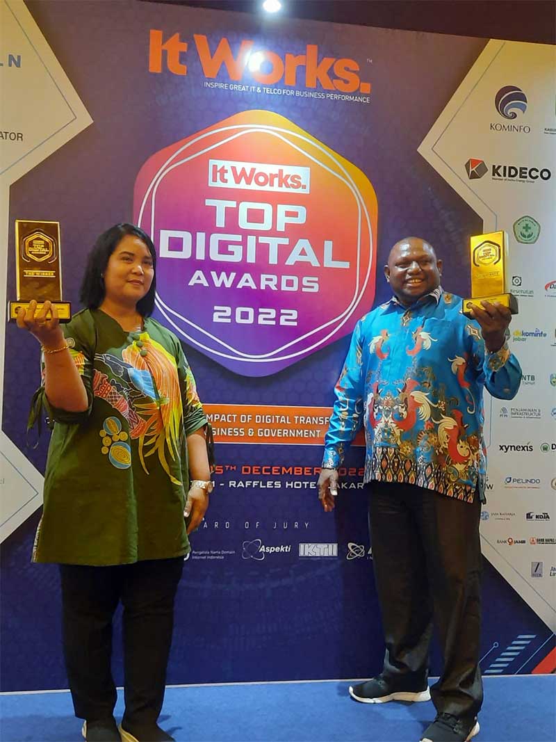 Pemkab JPR Top Digital Award 2022