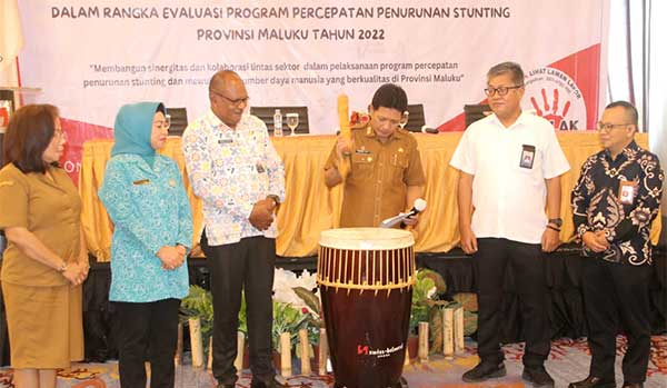 Pj Sekda Mal Evaluasi Stunting