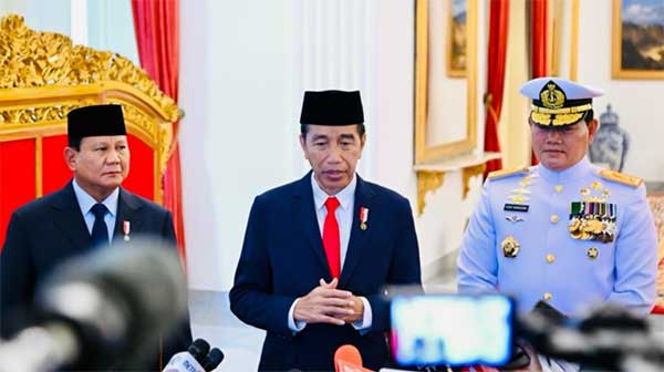 Presiden Lantik Laksamana Yudo