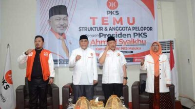 Presiden PKS Kunjungi Kota Ambon, Kasuba : Akan Ada Kemenangan dari Timur