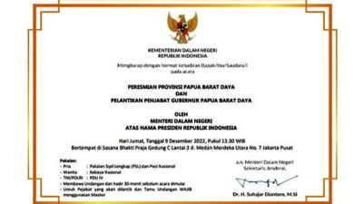 Undangan Peresmian PBD