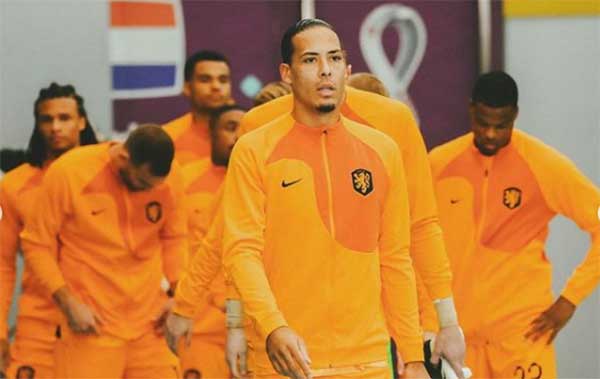 Van Dijk : Kekompakan Kunci Kesuksesan Belanda Lawan Argentina 1 Virgil Van Dijk2