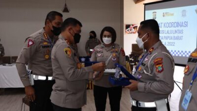 Satlantas Polres Manokwari Sabet Tiga Juara 1 Lomba Inovasi