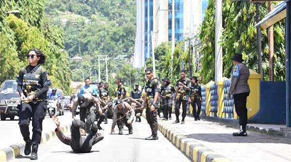 8 Bintara Baru Polresta JPR Kota Jalani Tradisi