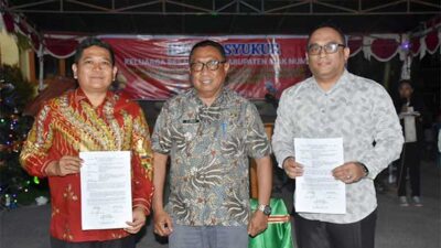 Awali Tugas di 2023, BPKAD Biak Gelar Ibadah Syukur Sekaligus Sertijab