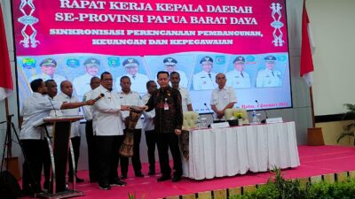 Pj Gubernur PBD Tegaskan Soal Program Kerja Dalam Raker Bupati/ Wali Kota
