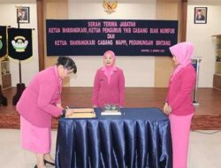 Tiga Pengurus Bhayangkari Daerah Papua Disertijabkan