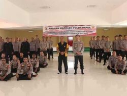 Wakapolda Papua Beri Arahan ke Personel yang Bertugas di Luar Struktur Organisasi