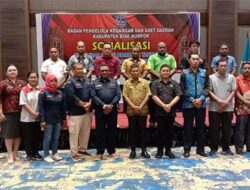 Sejumlah Bendahara SKPD Hadiri Sosialisasi Perbup Nomor 54 Tahun 2022