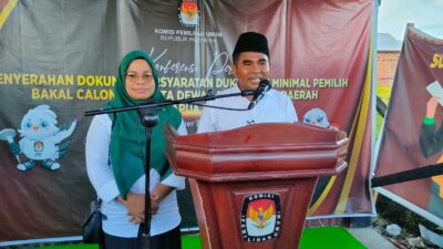 Lengkapi Syarat Dukungan Minimal, Dokumen Bacalon DPD RI Amalut Boinauw Diterima KPU PBD