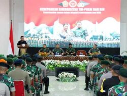 Panglima TNI – Kapolri Lanjut Kunker ke Papua Tengah, Beberkan Strategi Pengamanan Kamtibmas