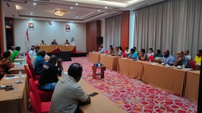 Pemprov PB dan Pemkab Manokwari Gelar Rakor, Pj Waterpauw Paparkan 7 Atensi Khusus