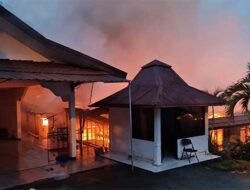 Polri : Kebakaran Rumdin Kapolda Papua Diduga Karena Korsleting, Bantah Sabotase