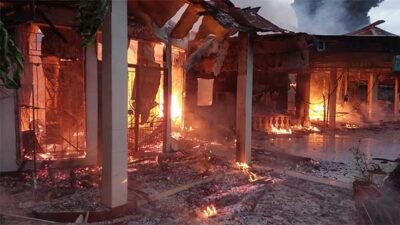 Kapolresta : Kebakaran Kediaman Dinas Kapolda Papua Akibat Arus Pendek Listrik