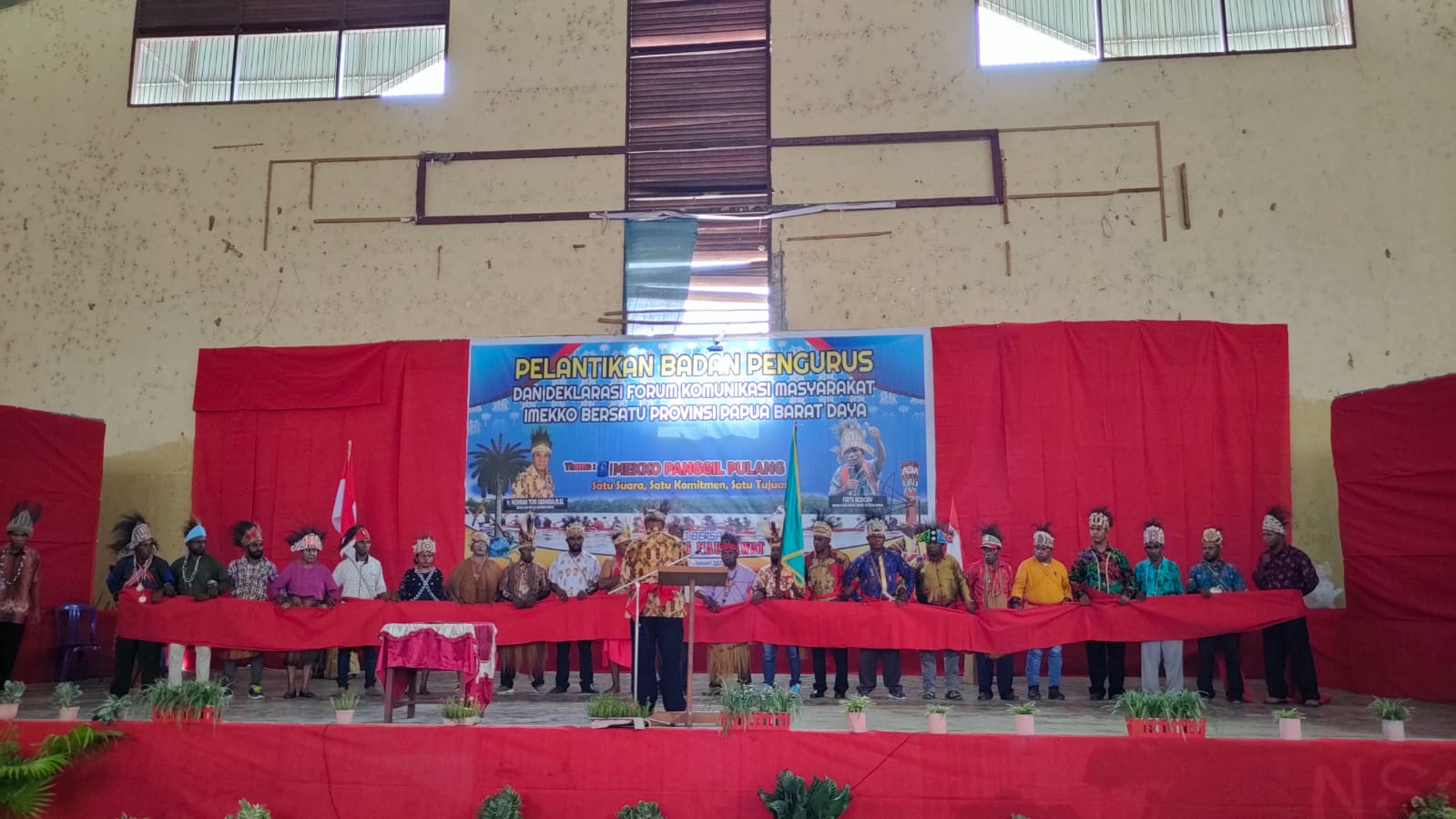 Forum Komunikasi Masyarakat Imekko Bersatu Deklarasi Dukung Pemerintah PBD 1 IMG 20230124 WA0000