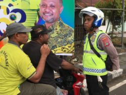 Polisi Tidak Toleransi, Puluhan Kendaraan Terjaring Pelanggaran Helm dan TNKB