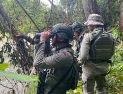 Satu Ditemukan, Aparat Gabungan TNI – Polri Lanjut Cari 3 Korban Jembatan Putus di Sungai Digoel