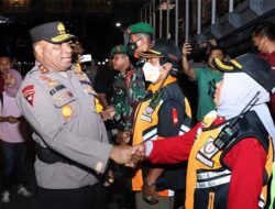Kapolda Papua Tinjau Pos Pengamanan Ops Lilin di Kota Jayapura