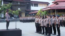 Kapolda Papua Upacara Kenaikan Pangkat