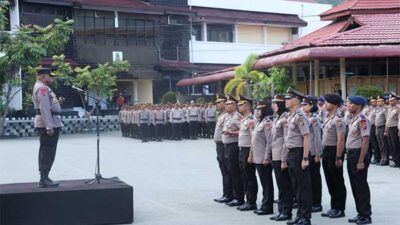 Penghujung 2022 : 1.173 Personel Polda Papua Naik Pangkat