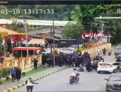 Situasi Pasca Penangkapan : Massa Pro LE Sempat Serang Mako Brimob dan Bandara Sentani Jayapura