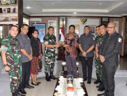 Terima Kunjungan Bawaslu Maluku, Pangdam Pattimura Tegaskan Ini