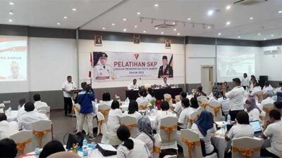 Pemkot Ambon Gelar Pelatihan SKP, Ini Harapan Penjabat