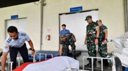 Tiba di Bandara Lombok, Proses Pemulangan Jenazah Prajurit TNI Korban KKB Berjalan Lancar