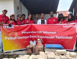 Telkomsel Peduli Sesama, Beri Bantuan Bagi Korban Gempa di Kepulauan Tanimbar