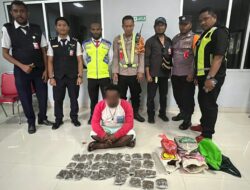 Polisi Berhasil Gagalkan Penyelundupan 3 Karung Ganja Ke Wamena