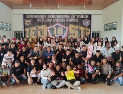 18 Tahun Jadi Anggota Polri, Zet-Stp Polda Papua Gelar Syukuran