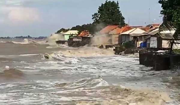 banjir rob ilustrasi