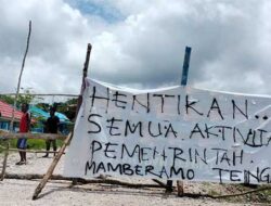Sekelompok Orang Demo Tolak 3 Rancangan Dapil KPU, Ancam Boikot Aktivitas Pemerintah Mamberamo Tengah