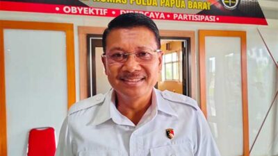 Direktur Reskrimum Polda Papua Barat Kombes Pol Novia Jaya Foto KENN