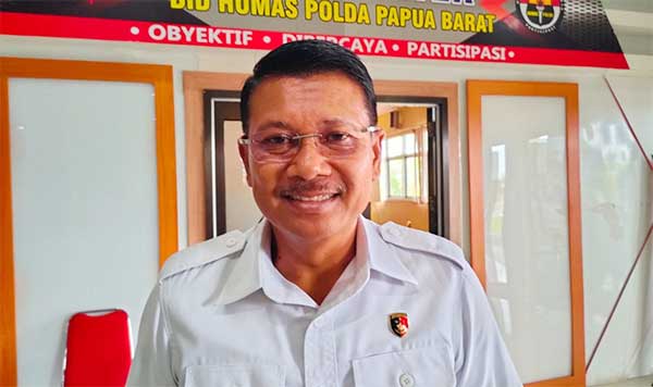 Direktur Reskrimum Polda Papua Barat Kombes Pol Novia Jaya Foto KENN