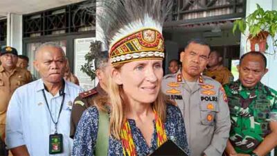 Dubes Norwegia untuk Indonesia Rut Kruger Giverin