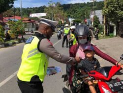 Giat Operasi Keselamatan, 10 Motor Ditilang Pelanggaran Helm dan Knalpot Racing