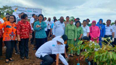 Aksi Penanaman 1000 Pohon Bersama Ibu Negara, Papua Barat Dukung Kebijakan Negara