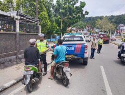 Awal Februari Puluhan Sepeda Motor Ditilang, Ini Pelanggarannya