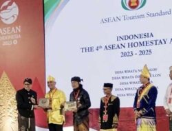 Ukir Prestasi, Desa Wisata Ngilngof Raih The 4th ASEAN Homestay 2023 – 2025