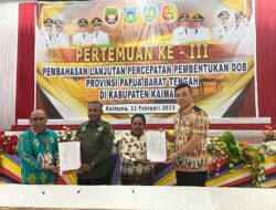 Rencana Ibukota Calon DOB PBT Mengerucut di Bomberay dan Kuri, Kasihiw : Harus Strategis