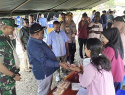 Kodim Yahukimo Gelar Bazar UMKM Tekan Laju Inflasi, Pemkab Siap Kolaborasi