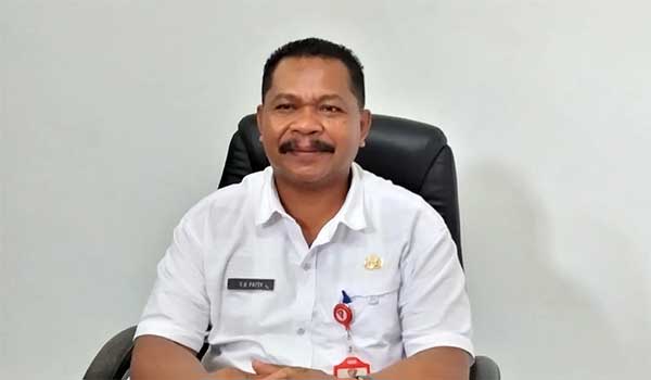 Kepala Disnaker Kota Ambon Steven Patty