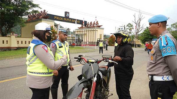 Polda PB Gelar Operasi Keselamatan Mansinam Tahun 2023
