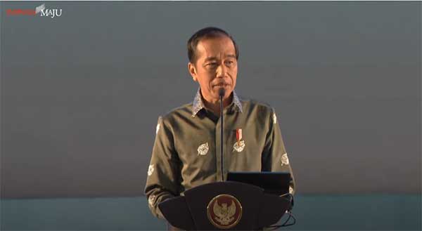 Presiden Jokowi HPN 2023