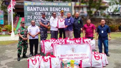 Presiden RI Beri Bantuan Bencana Gempa JPR