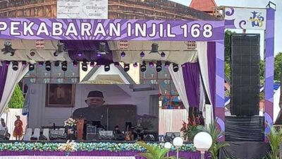 Perayaan HUT PI ke 168 di Pulau Mansinam, Wapres RI Beri Ucapan Selamat