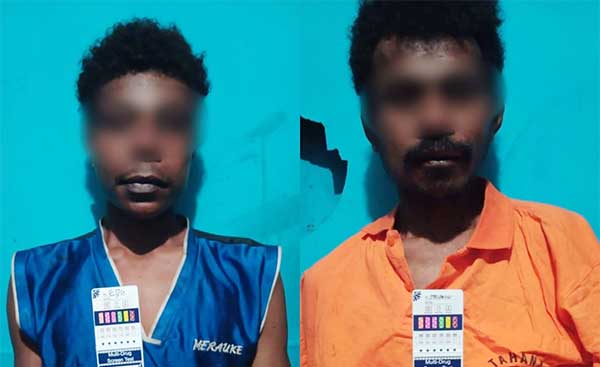 2 Pelaku Pembunuhan Rudapaksa di APO