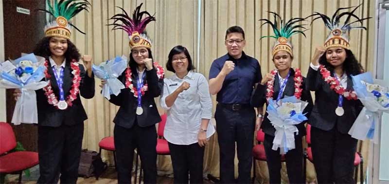 4 Siwi Kota Sorong Ukir Prestasi Internasional